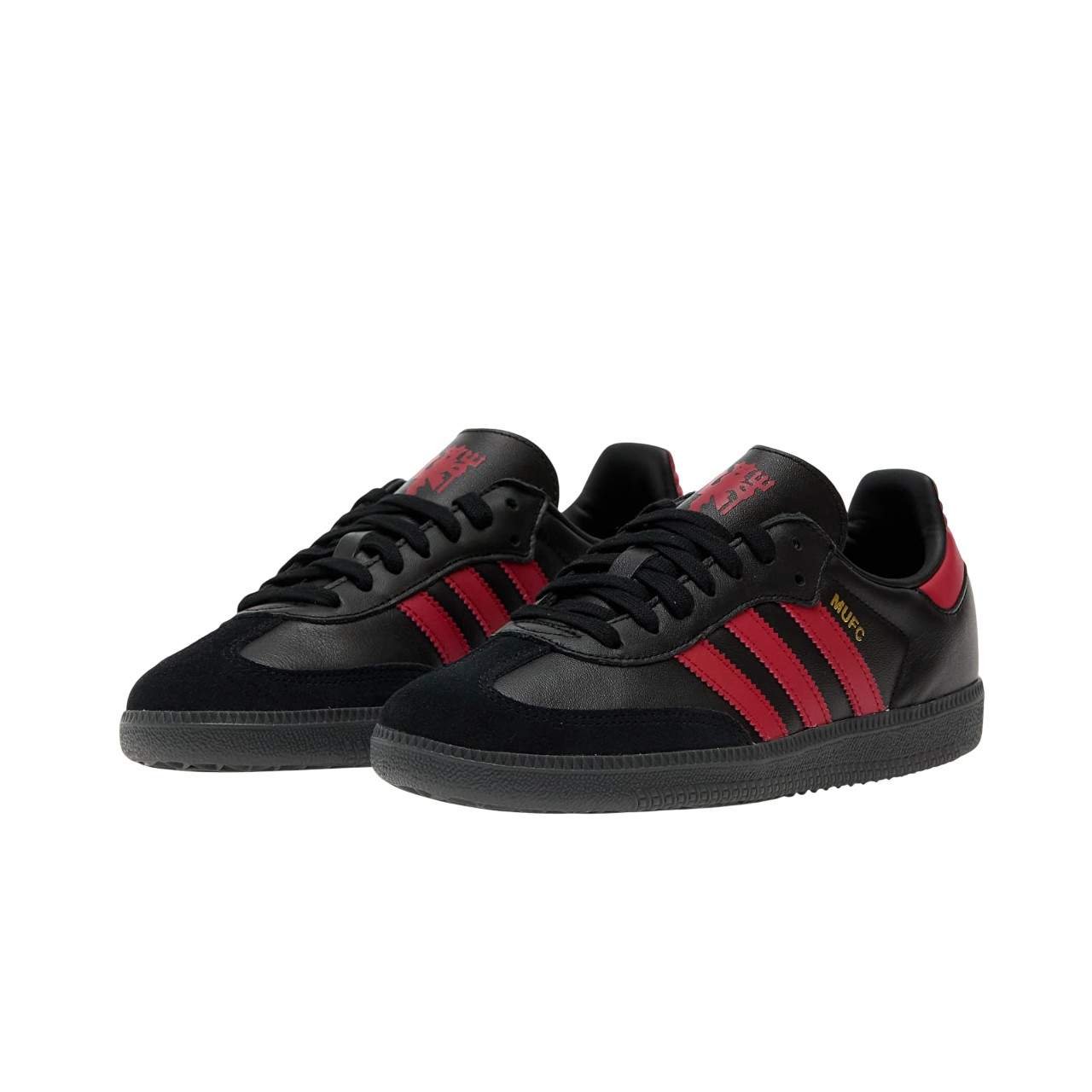 נעלי ריצה של אדידס | Adidas Samba Manchester United Core Black – תמונה 5