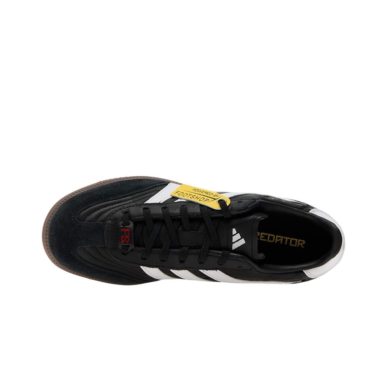 נעלי ריצה של אדידס | Adidas x Footshop x Sparta Predator Freestyle Black – תמונה 3