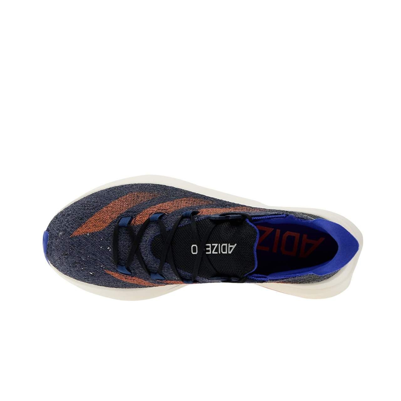 נעלי ריצה של אדידס | Adidas Adizero Prime X 2 Strung Dark Blue/ Impact Orange – תמונה 3