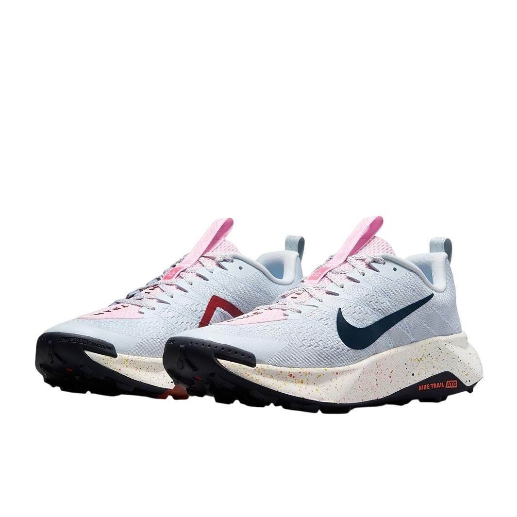 נעלי ריצות נייק | Nike ReactX Wildhorse 10 Pure Platinum/Armory Navy – תמונה 2