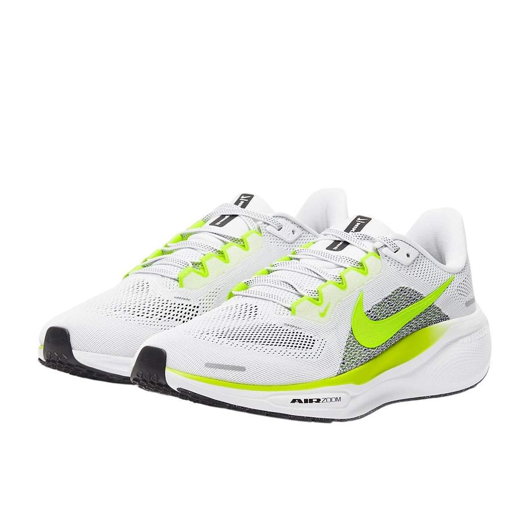 נעלי ריצות נייק | Nike Pegasus 41 White/Volt – תמונה 2