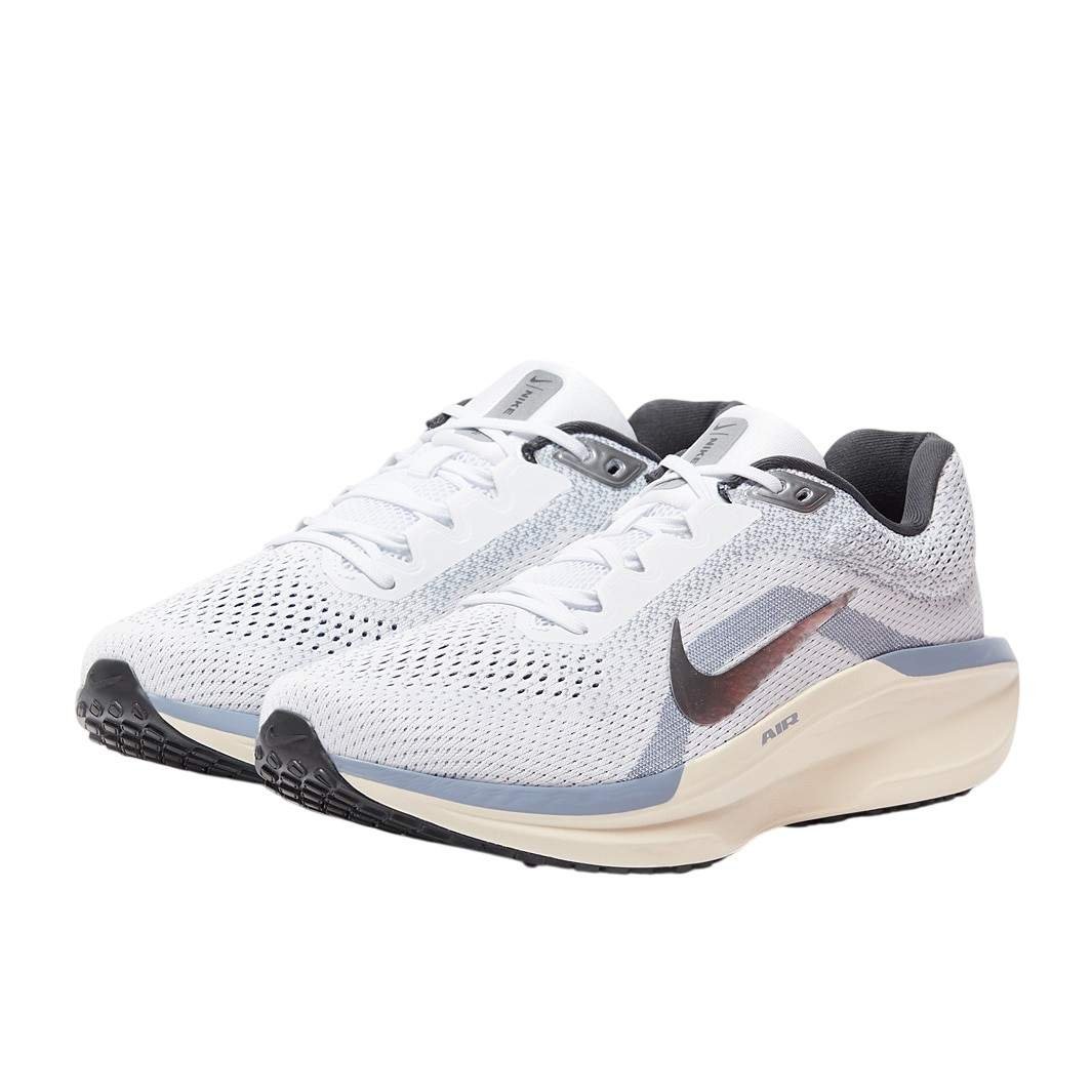 נעלי ריצות נייק | Nike Winflo 11 White/Metallic Silver – תמונה 2