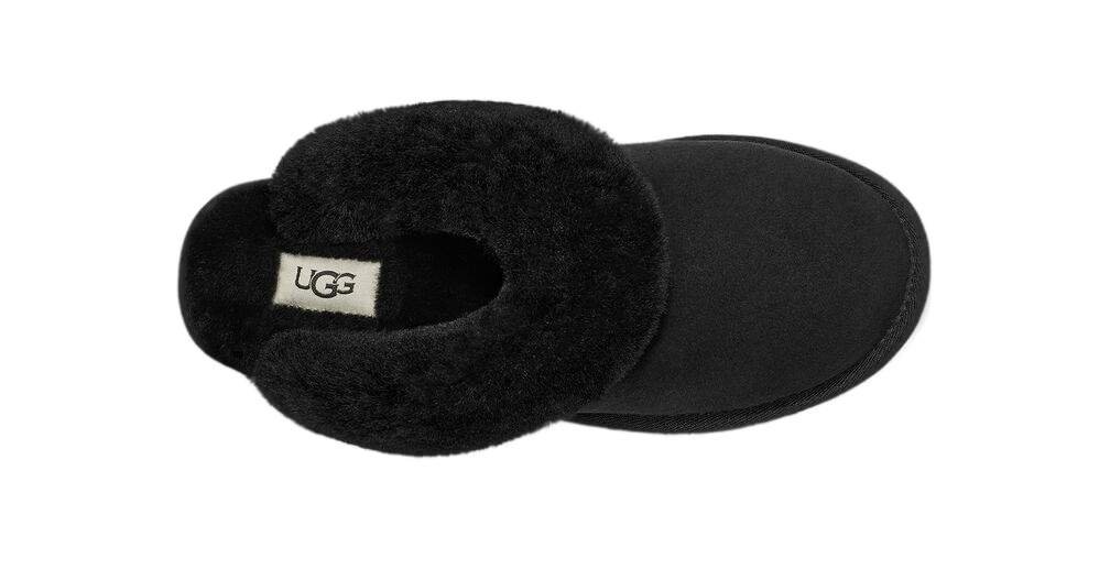 נעלי האג | UGG Classic Slipper II BLACK – תמונה 4