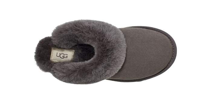 נעלי האג | UGG Classic Slipper II Dark Grey – תמונה 4