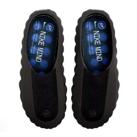 נעלי נייק מיינד | Nike Mind 001 Slide Fragment Black – תמונה 4