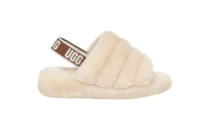נעלי האג | UGG Fluff Yeah Slide Natural