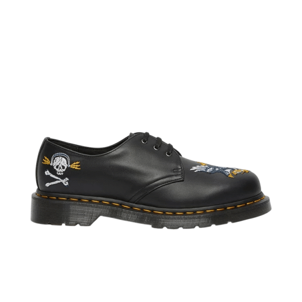 ד״ר מרטנס | Dr Martens 1461 Souvenir Embroidered Leather Shoes