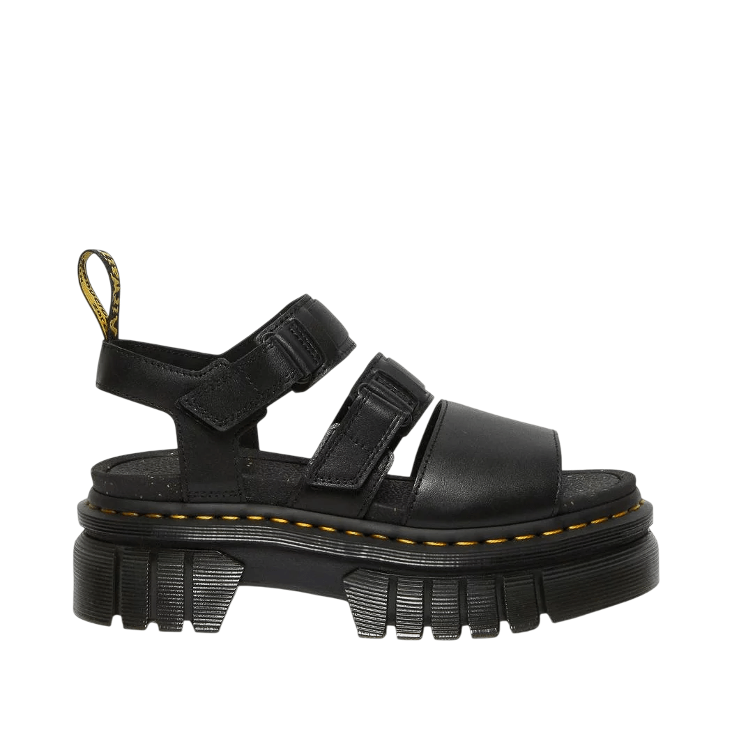 ד״ר מרטנס | Dr Martens Ricki Nappa Lux Leather 3 Strap Platform Sandals