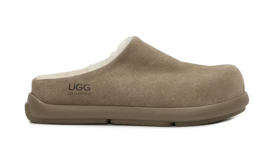 נעלי האג גברים | UGG Men’s Premium Jade Ugg Slippers Antelope Brown
