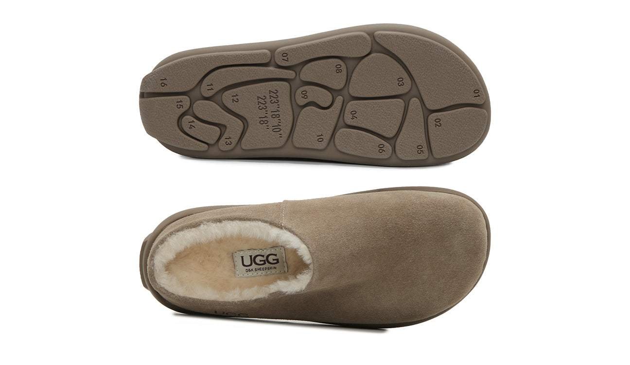 נעלי האג גברים | UGG Men’s Premium Jade Ugg Slippers Antelope Brown – תמונה 4