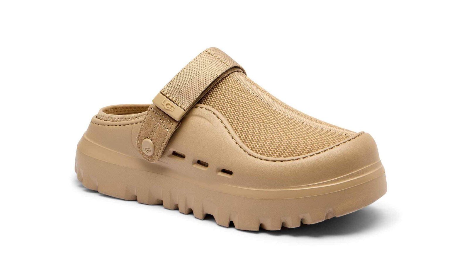 נעלי האג גברים | UGG Mules Peakmod Beige – תמונה 2