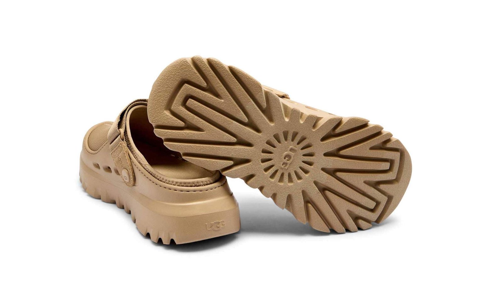 נעלי האג גברים | UGG Mules Peakmod Beige – תמונה 5