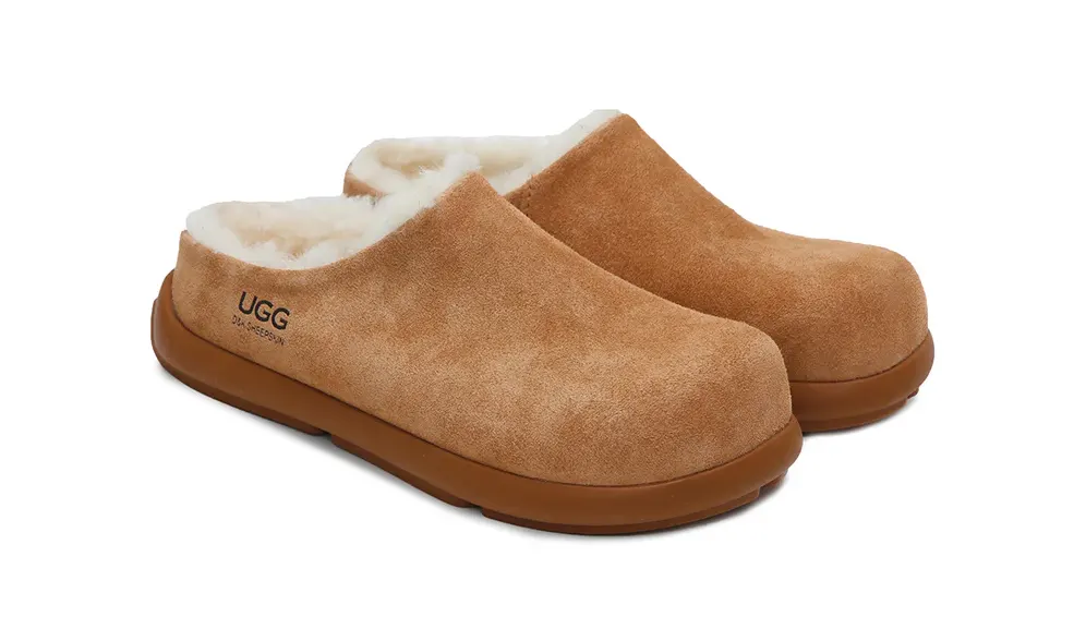 נעלי האג גברים | UGG Men’s Premium Jade Ugg Slippers Chestnut – תמונה 4