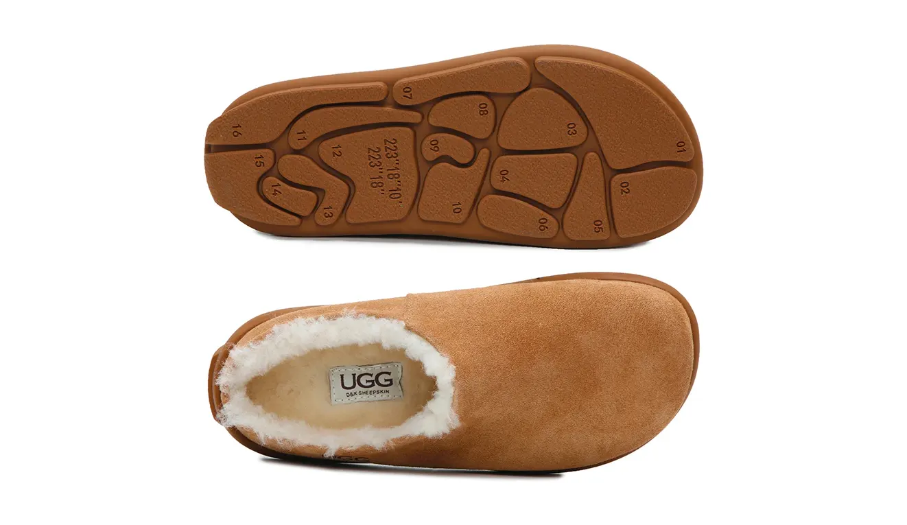 נעלי האג גברים | UGG Men’s Premium Jade Ugg Slippers Chestnut – תמונה 5