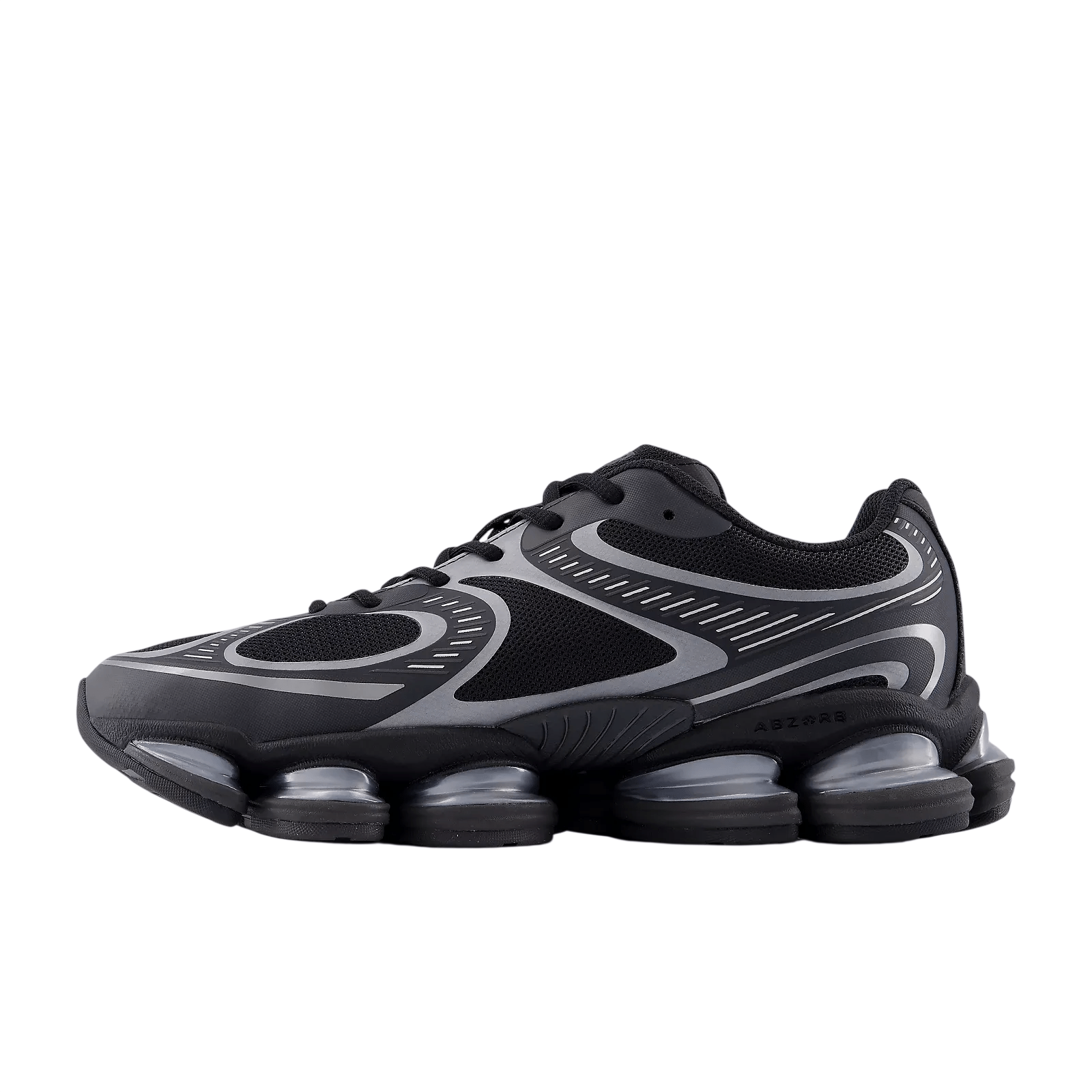 נעלי ניו באלאנס | New Balance ABZORB 2000 Black/Silver Metallic – תמונה 2