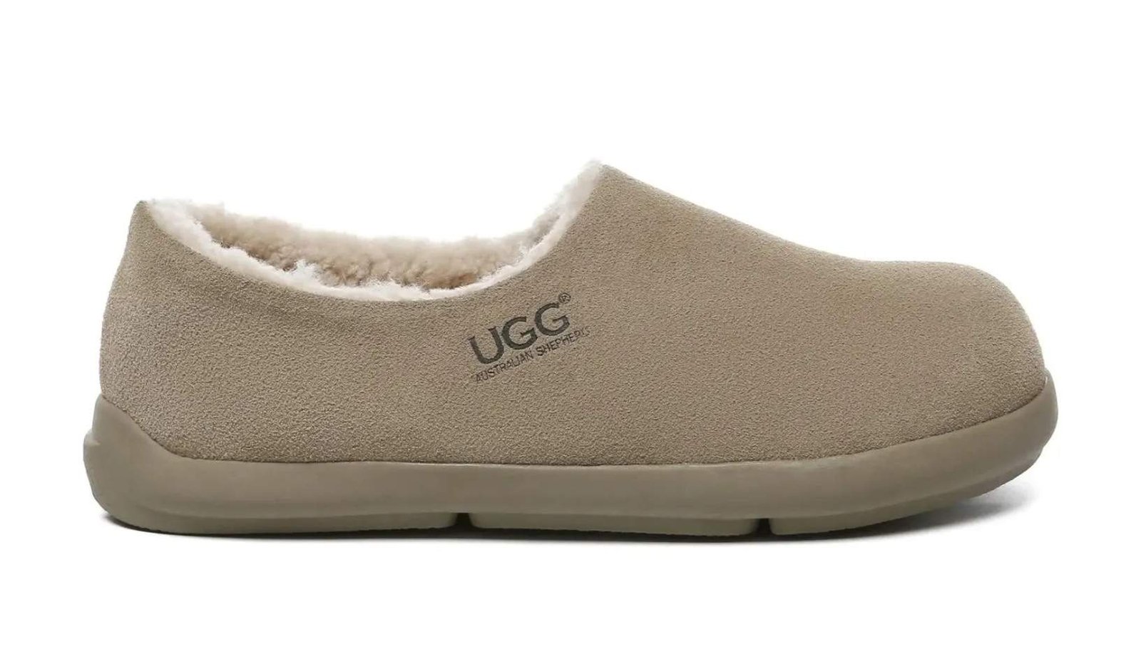 נעלי האג גברים | UGG Men’s Ankle Clog UGG Slippers Khaki