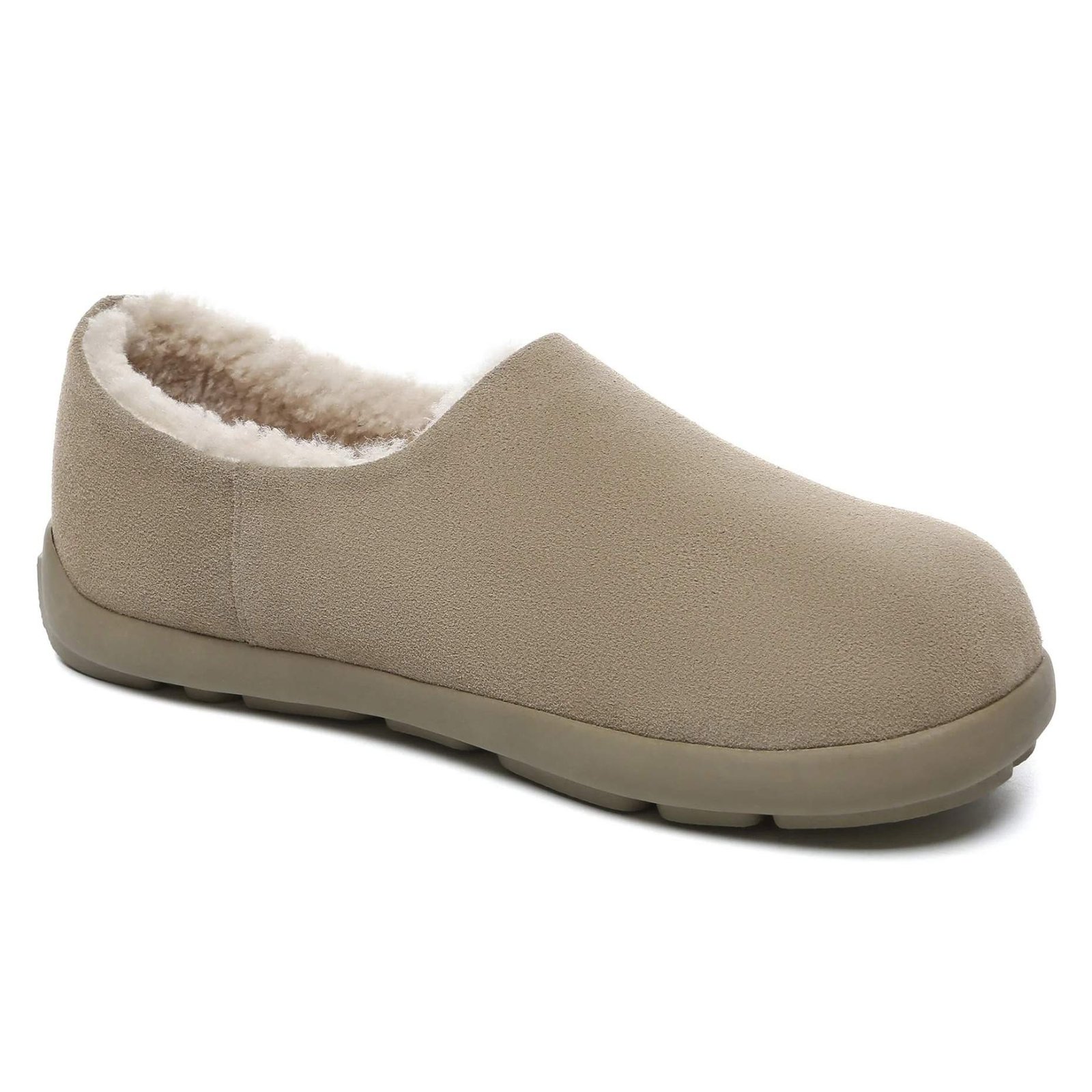נעלי האג גברים | UGG Men’s Ankle Clog UGG Slippers Khaki – תמונה 2