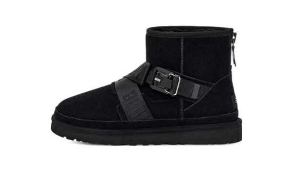 נעלי האג גברים | UGG Men’s Classic Mini Quickclick Boot Black